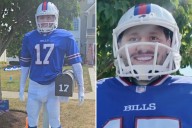 Bills fan made a life-sized mailbox of this Buffalo great -