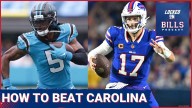 BILLS vs PANTHERS: How Buffalo Can Get Carolina OUT of the Game They WANT to Play