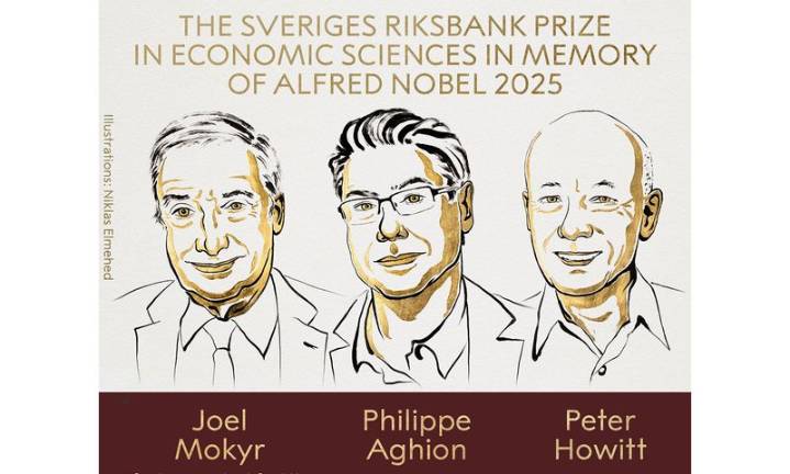 Trio win Nobel in economics for work on tech