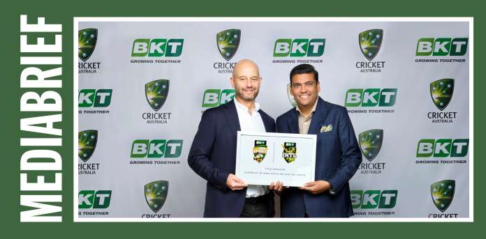 BKT named naming rights partner for Cricket Australia’s India series