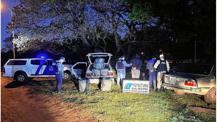Detenidos por contrabando de cargamento de cigarrillos en Concordia