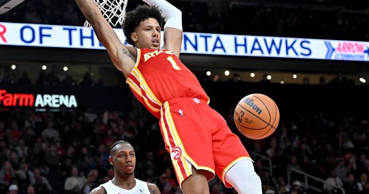 Hawks’ Jalen Johnson shows his old form in regular