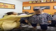 Video: Female MNS worker slaps non-Marathi woman for abusing her husband in Thane