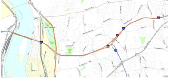Here’s when sign inspections on Interstate-81 and Route 22 will affect your commute