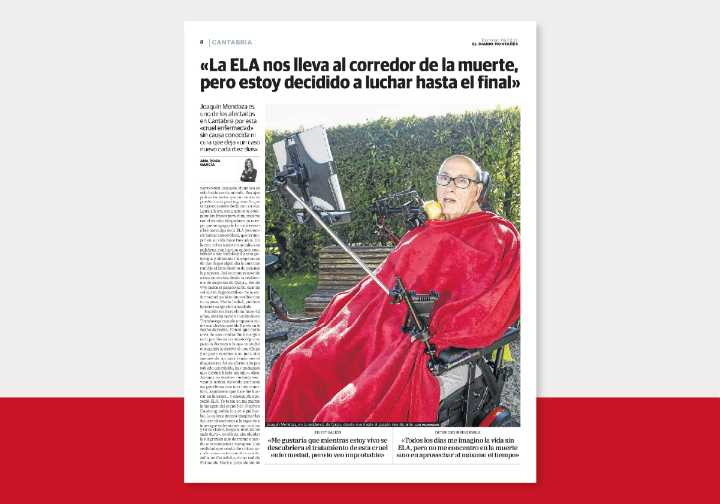 Y Joaquín luchó contra la ELA hasta el final