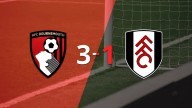 Premier League: Bournemouth remonta el partido con Fulham y sella el triunfo 3 a 1