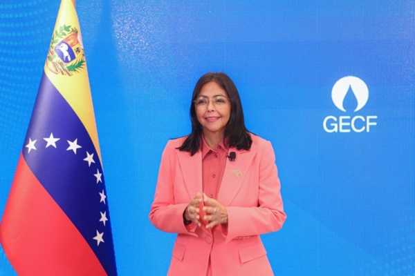 Delcy Rodríguez: Venezuela seguirá defendiendo el uso soberano de sus recursos energéticos