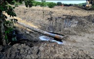 Pemex contiene derrame de hidrocarburo en Río Pantepec, Veracruz