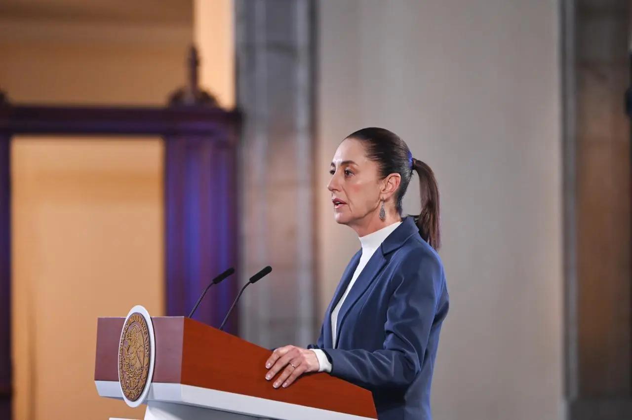 Ante arancel del 25% a camiones, Sheinbaum busca acuerdo con EU