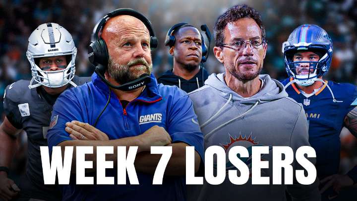 NFL Week 7 Losers: Dolphins and Raiders bottom out, Giants collapse in Denver