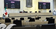 Evalúan los daños por lluvias en el edificio del Congreso