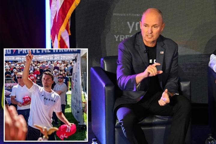 Gov. Spencer Cox reflects on Charlie Kirk assassination in Turning Point USA’s Utah return