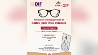 ¡Lentes gratuitos! DIF capitalino llevará a cabo jornada de entrega en la explanada del mercado municipal