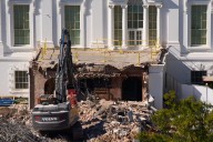 White House East Wing demolished as Trump moves forward with ballroom construction, AP photos show