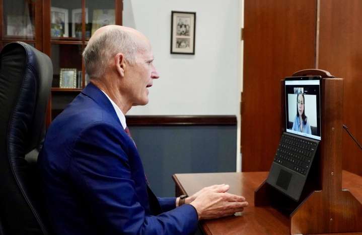 Rick Scott se sumó a las felicitaciones a María Corina Machado por el Nobel de la Paz: Me enorgullece llamarla mi amiga