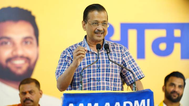 In Goa, Kejriwal alleges nexus between Congress, BJP 
