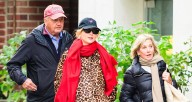 Jennifer Lawrence Rocks Animal-Print Coat for Walk in NYC with Her Parents | Jennifer Lawrence 