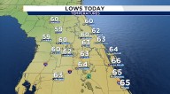 Another crisp morning on tap for Central Florida after the coolest start since April