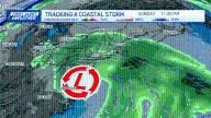 Nor’easter this weekend, coastal flood watch