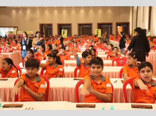 High-Speed Math Challenge: SIP Punjab Prodigy contestants solve 325 sums in just 11 min