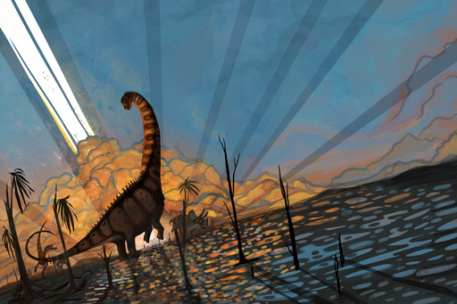 Dinosaurs were thriving in North America before the mass-extinction asteroid strike, study suggests