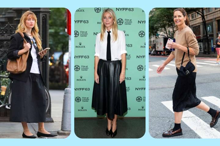 These Celebrity-Inspired Midi Skirts Are So Easy to Style
