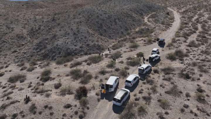 Investigan el misterioso hallazgo de más de 300 montones de restos humanos en el desierto cerca de Las Vegas