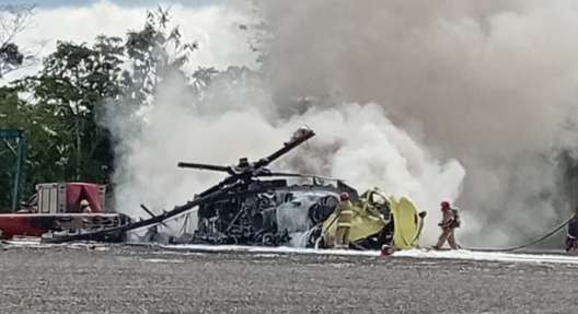 Cusco: tres personas pierden la vida tras caída de helicóptero