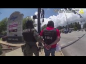 Family claims journalist arrested during summer protest will be deported Friday