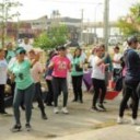 Adultos mayores participaron de la caminata de...