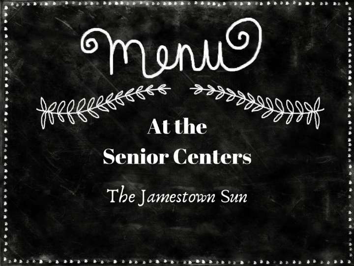James River Senior Citizens menu, activities for the week of Oct. 13, 2025