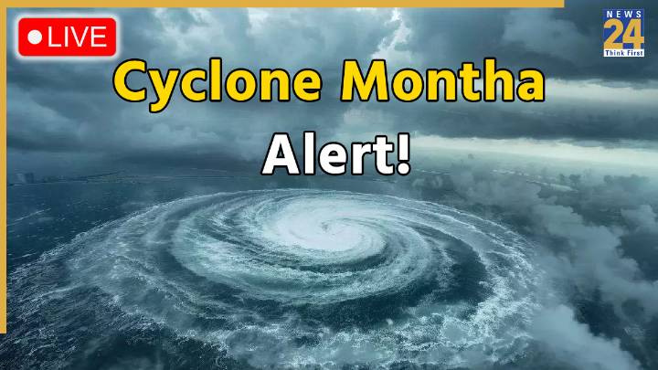 Cyclone Montha LIVE: Heavy Rain and Red Alert in Andhra Pradesh – Over 50 Trains cancelled, flights disrupted, Schools Closed