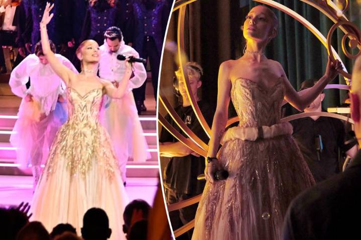 Ariana Grande wears vintage Bob Mackie in ‘Wicked: One Wonderful Night’