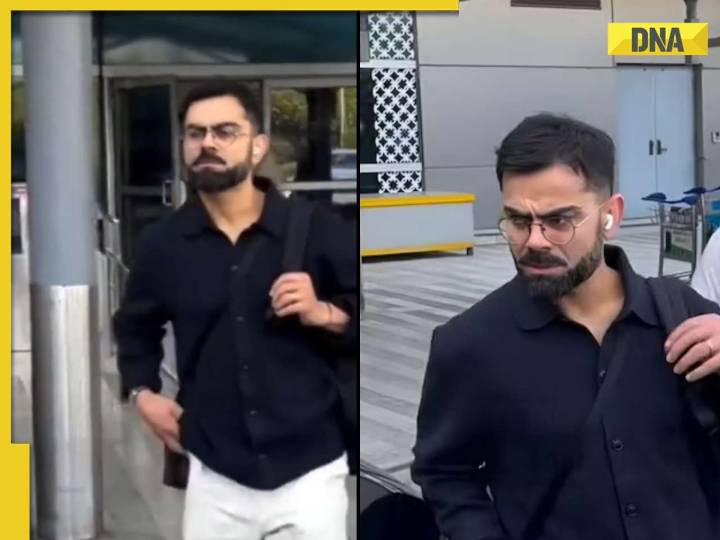 Virat Kohli returns to India for Australia tour, his stylish airport look goes..