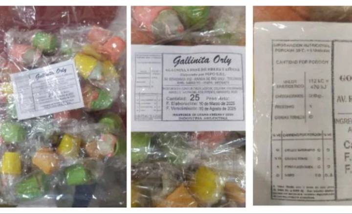 ANMAT prohibió una conocida golosina
