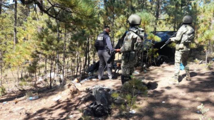 Destruyen narcocampamento en Guachochi; utilizado para halconeo