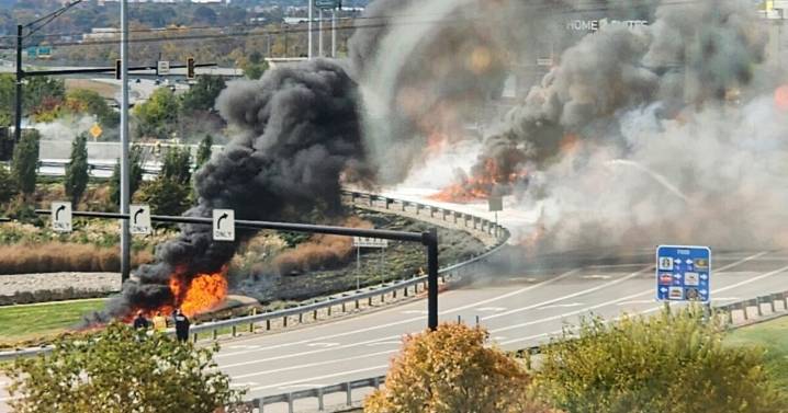 Union Centre Boulevard will need more repairs following tanker truck fire