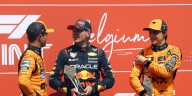 Verstappen se burló de las reglas “papaya” de McLaren e insinuó que favorecen a un piloto por sobre el otro: “Escuché algo”