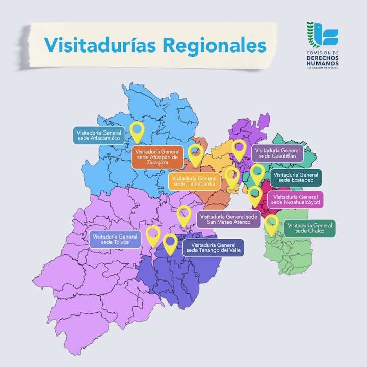Brinda CODHEM mayor atención a visitadurías regionales y especializadas