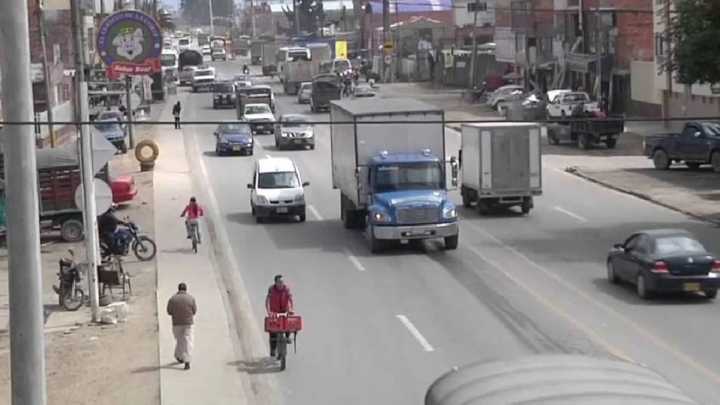Vía Funza – Siberia: mortal choque de motos en plena carrera...