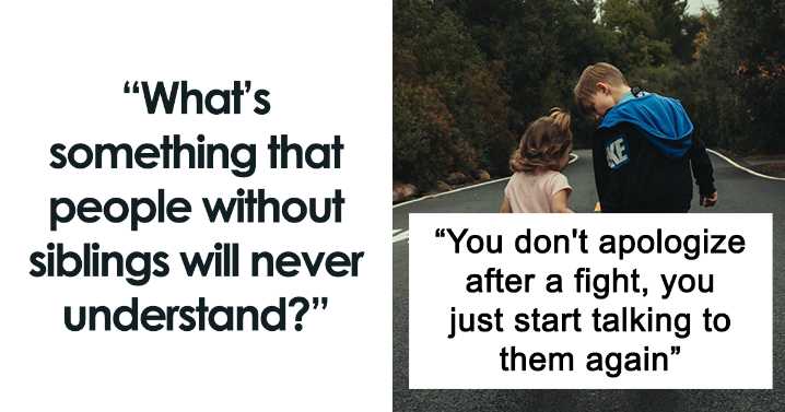 People Are Sharing The Things Those “Without Siblings Will Never Understand” And Here’re 21 Of The Most Accurate Ones