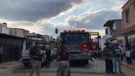Incendio de casa en la colonia Villa Petrolera de Salamanca alarma a los vecinos