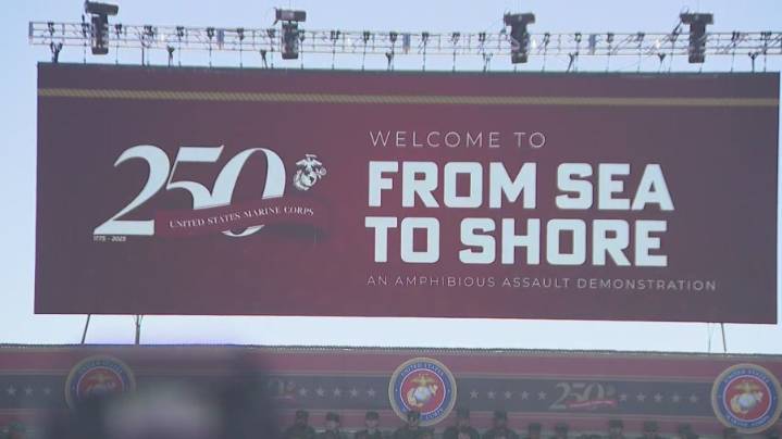 WATCH: Marine Corps’ 250th anniversary celebrated at Camp Pendleton
