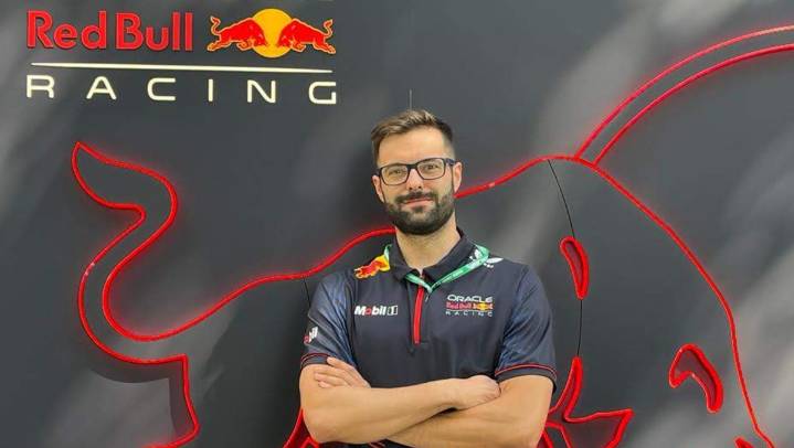 Pablo Terroba, ingeniero que brilla en la escudería Red Bull