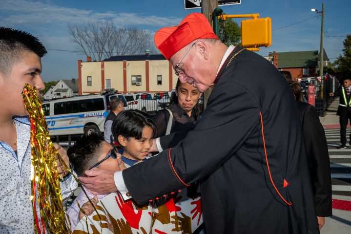 Cardinal Dolan helps celebrate 150th anniversary of Staten Island church following incredible transformation