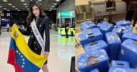 La reina que viajó con todo: Miss Venezuela desata controversia en Miss Universo por su equipaje