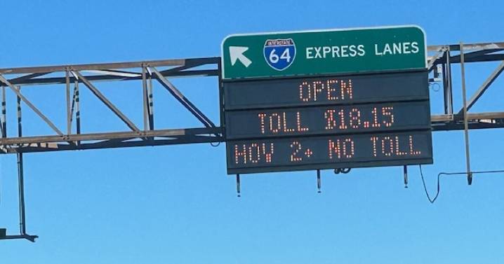 VDOT responds to reports of $18 express lane toll on I