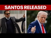 Former Congressman George Santos released from prison after 7-year sentence commuted by Pres. Trump