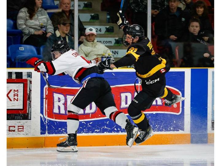 Golden Hawks climb to sixth in CJHL rankings