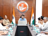 Divisional Commissioner Yadav reviews road safety works in Chandigarh
